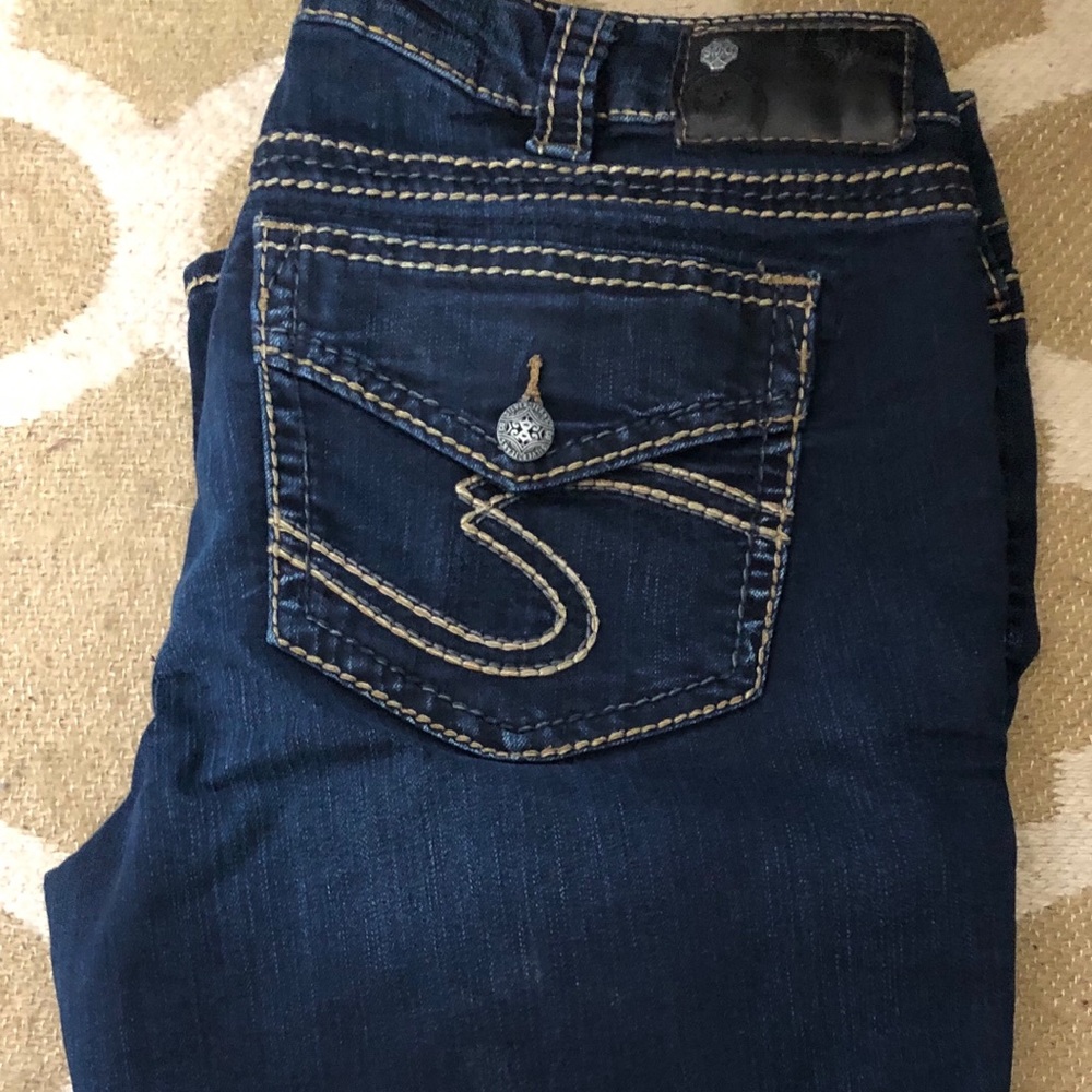 Silver size 34 jeans
